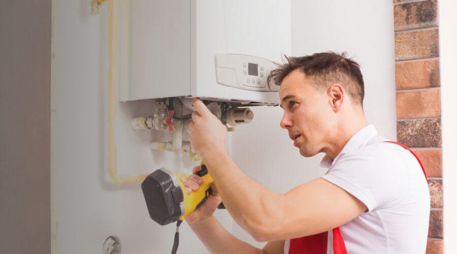 Professional water heater repair in Farmer City, IL